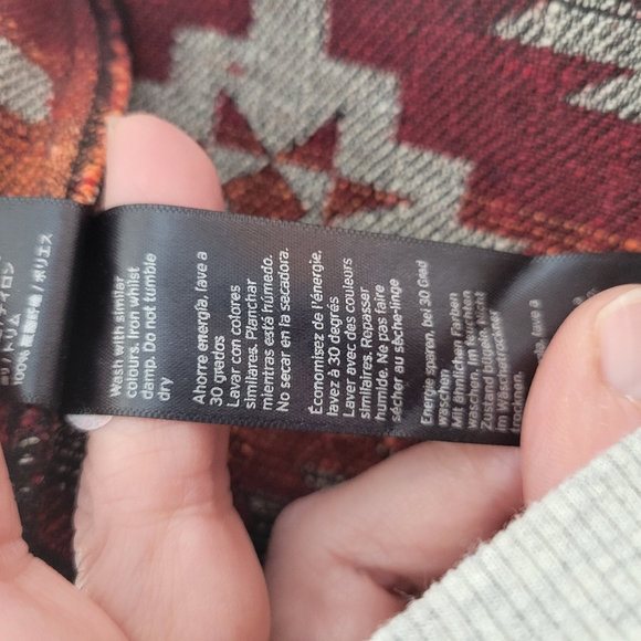 Womens Top Shop Southwest Print Mini Skirt size 8 - Picture 9 of 11